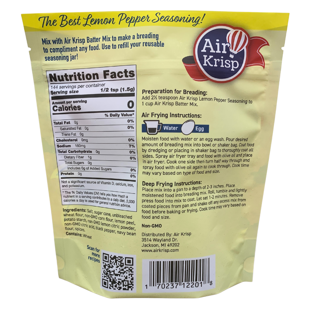Lemon Pepper Seasoning